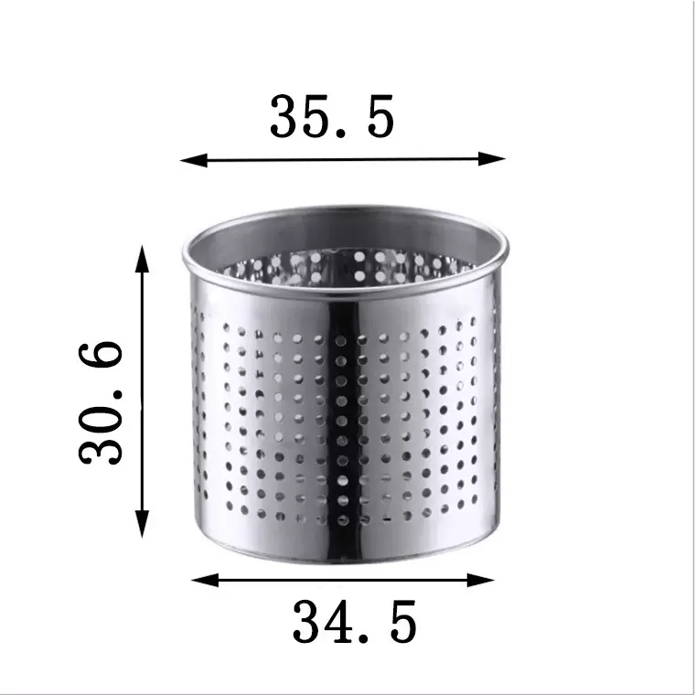 304不锈钢茶漏过滤网茶隔泡茶神器带提手养生壶茶具滤网批发定 制