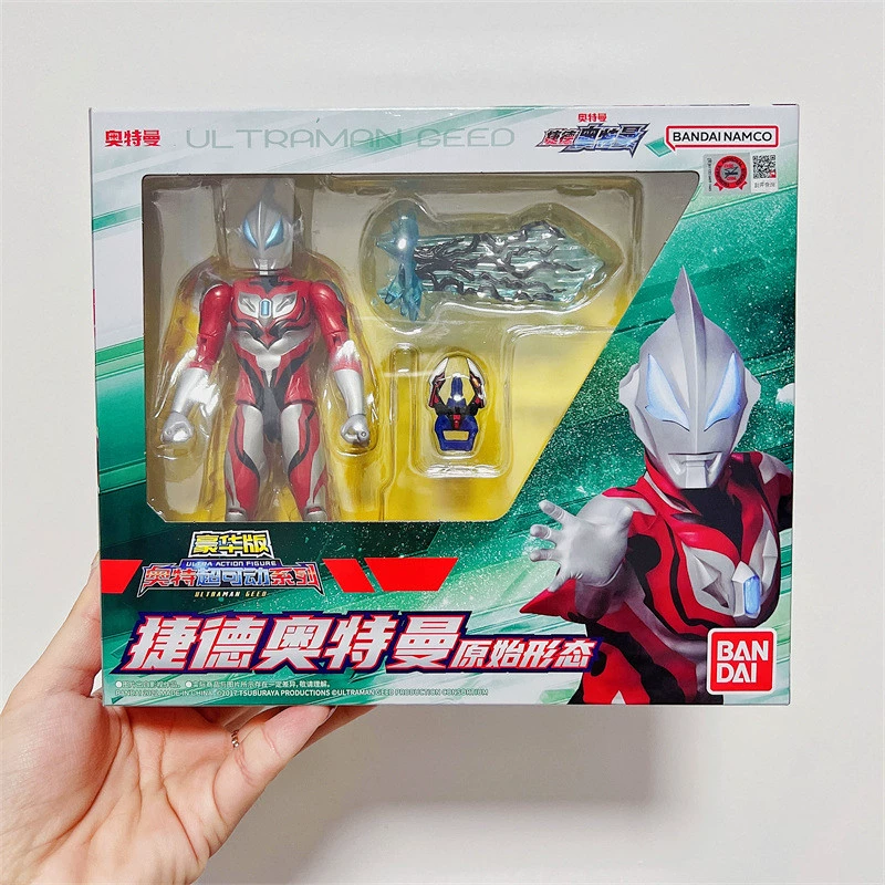 Bandai, Ultra, подвижный Ultraman Tiga, кукла, игрушка, роскошное издание