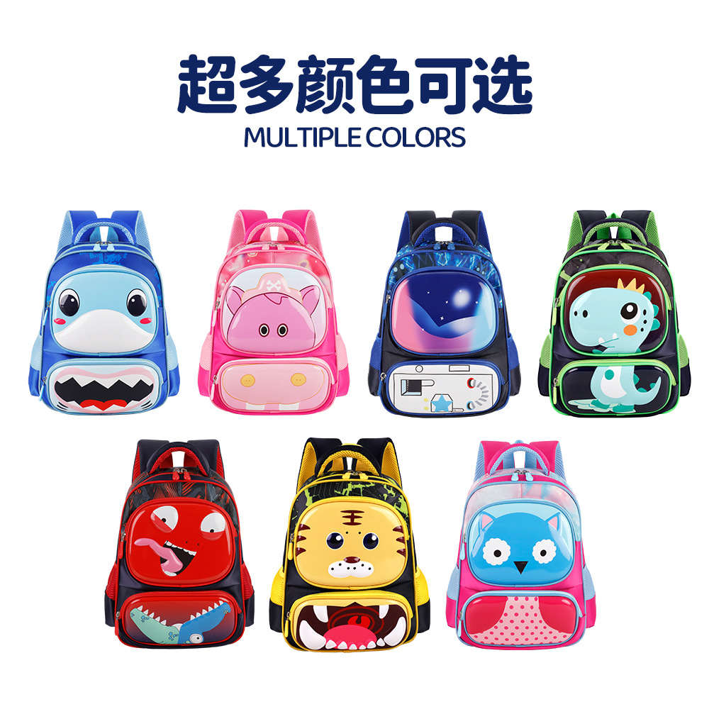 New 3-6 Years Old Kindergarten Backpack Kidsren's Schoolbag Girl Cute Middle Class Niche High-Value Spine Protection Backpack