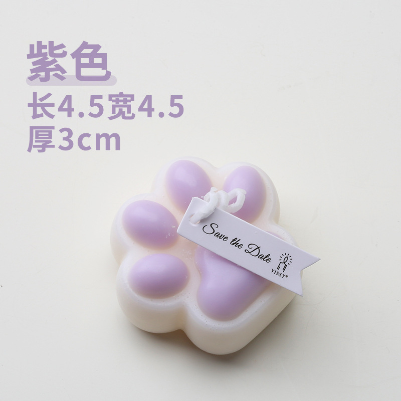 猫爪香薫ろうそくの造形創造的な手作りdy家庭装飾装飾品かわいい香りろうそくのお土産卸売り|undefined