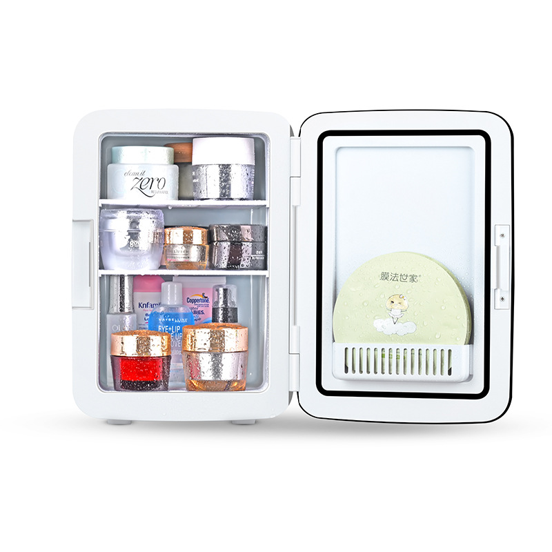 Nueva 10L hogar coche de doble uso mini refrigerador portátil mudo pequeño al aire libre camping coche refrigerador refrigeración calefacción