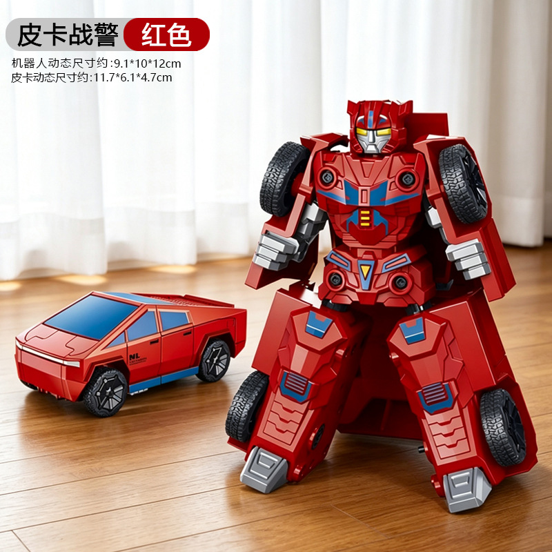 Transformed pickup truck [red] 706-95