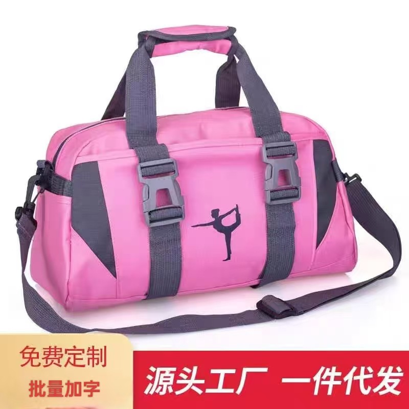 Venta al por mayor logotipo impreso bolsa de yoga fitness hombres y mujeres bolsa de viaje bolsa de deporte crossbody bolso de hombro bolsa de equipaje portátil grande