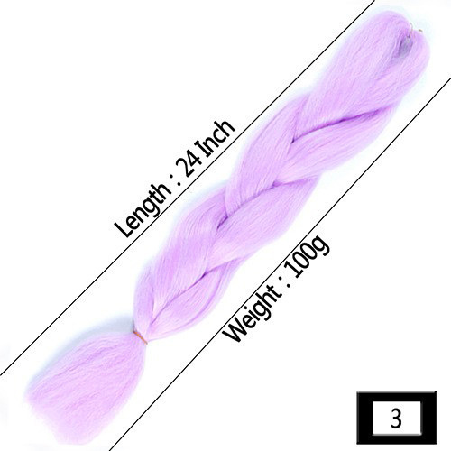 Peruca de comercio exterior gran trenza color gradiente africano gran trenza fibra química de alta temperatura seda trenza pelucina trenzada extensión de pelo