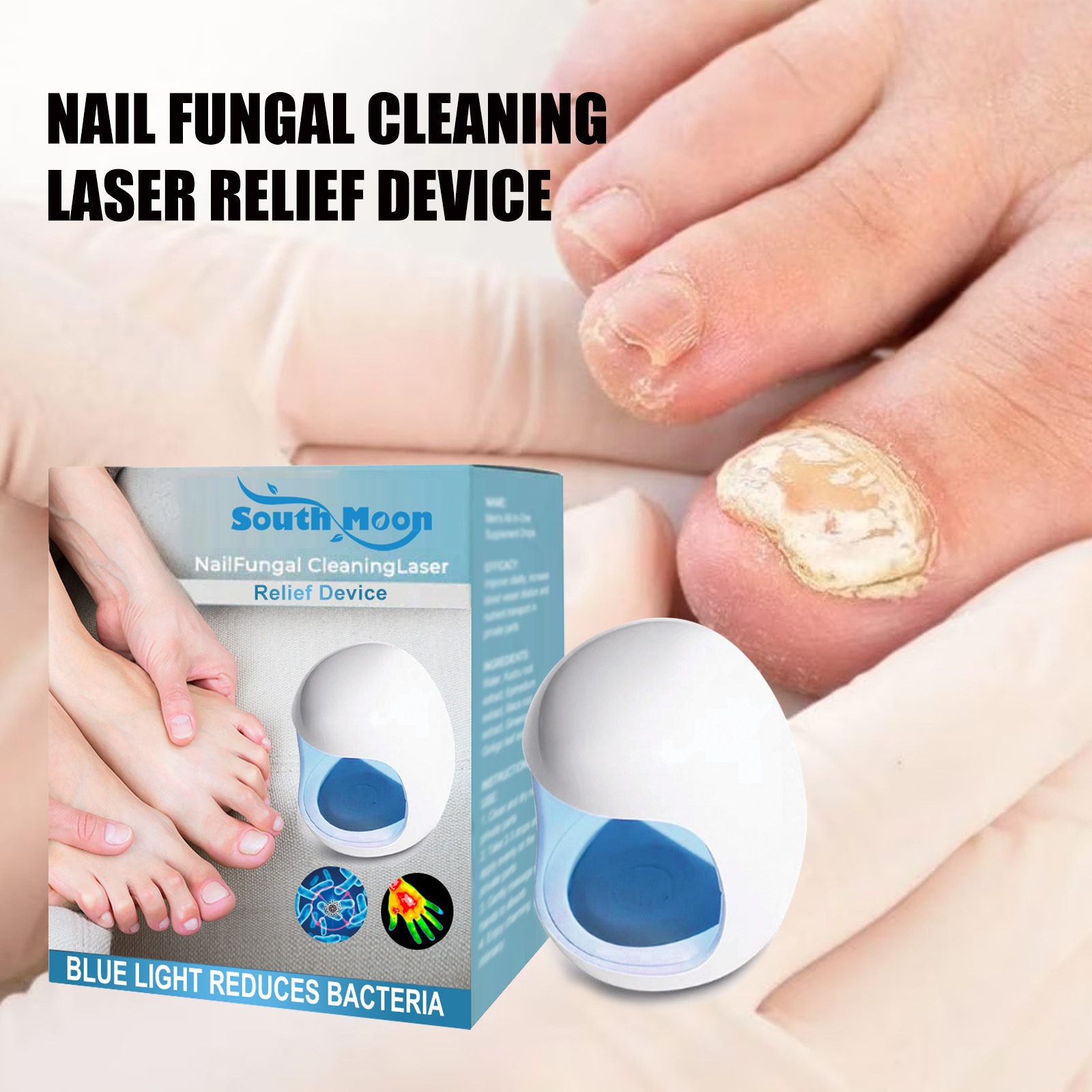 Close Up of Nail Treatment Device
