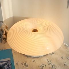 北歐極簡個性設計藝術螺紋臥室吸頂燈奶油風書房玄關陽台吸頂燈具