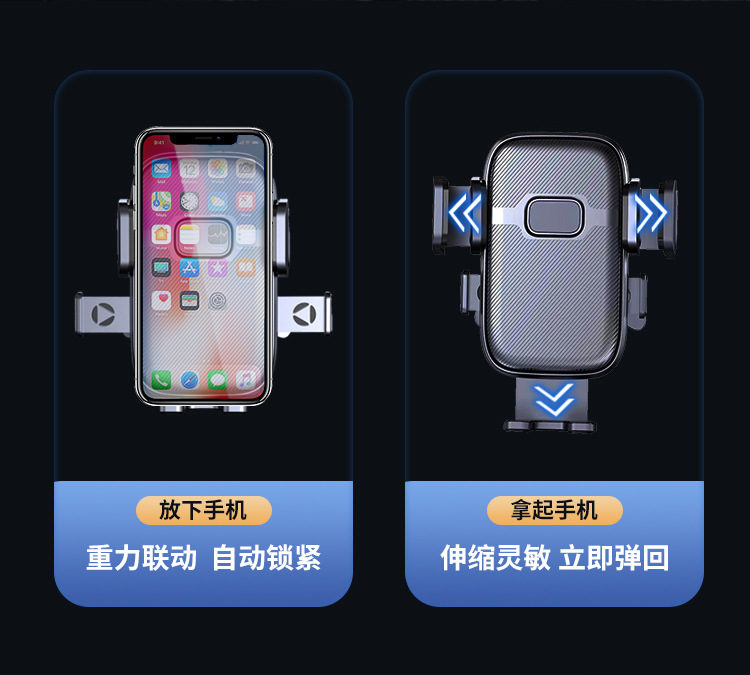 Cross-Border Suction Cup Car Phone Holder for Dashboard, Multi-Angle Rotating Foldable Navigation Stand with Horizontal and Vertical Support
