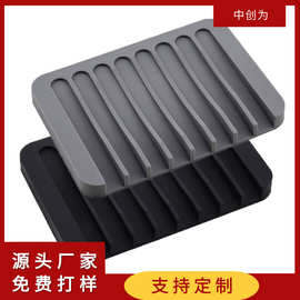 跨境热销创意硅胶肥皂盒防滑可沥水厨浴收纳香皂架批发防霉