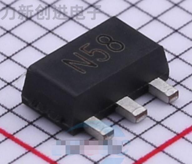 FCX458TA 封装 SOT-89-3原装三极管