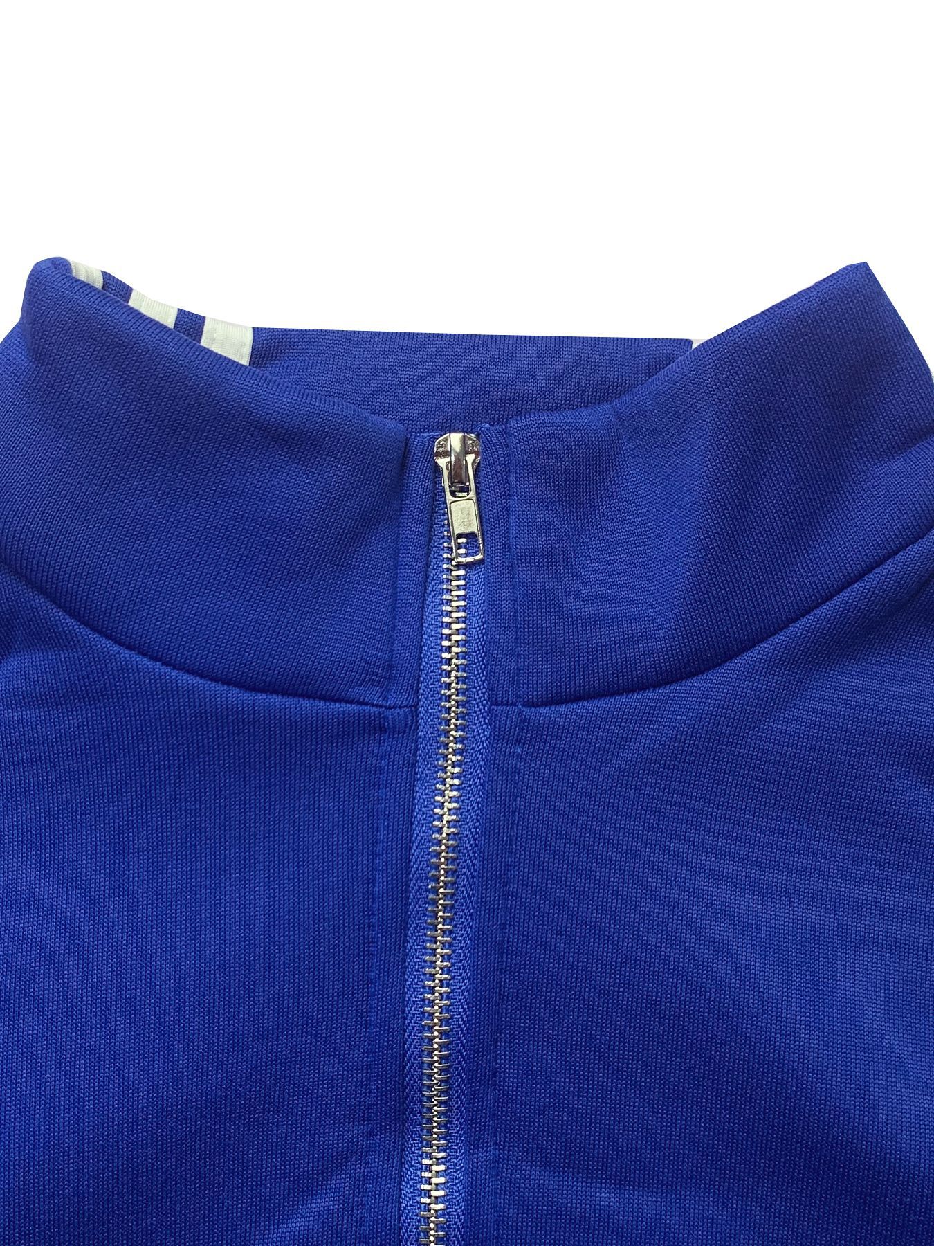 Abbigliamento da donna Completo a righe Cerniera Maglione spesso Casual Pendolare Due pezzi Set_voghion.com