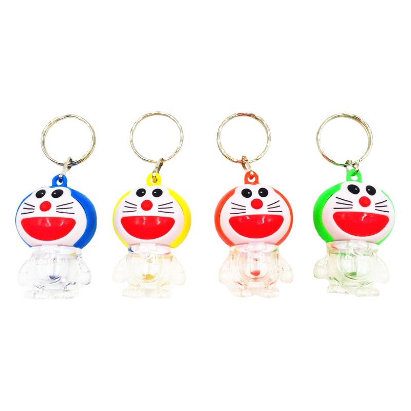 Llavero luminoso LED de dibujos animados, luces de colores, colgante creativo para bolso, juguete luminoso para niños, pequeño regalo para jardín de infancia