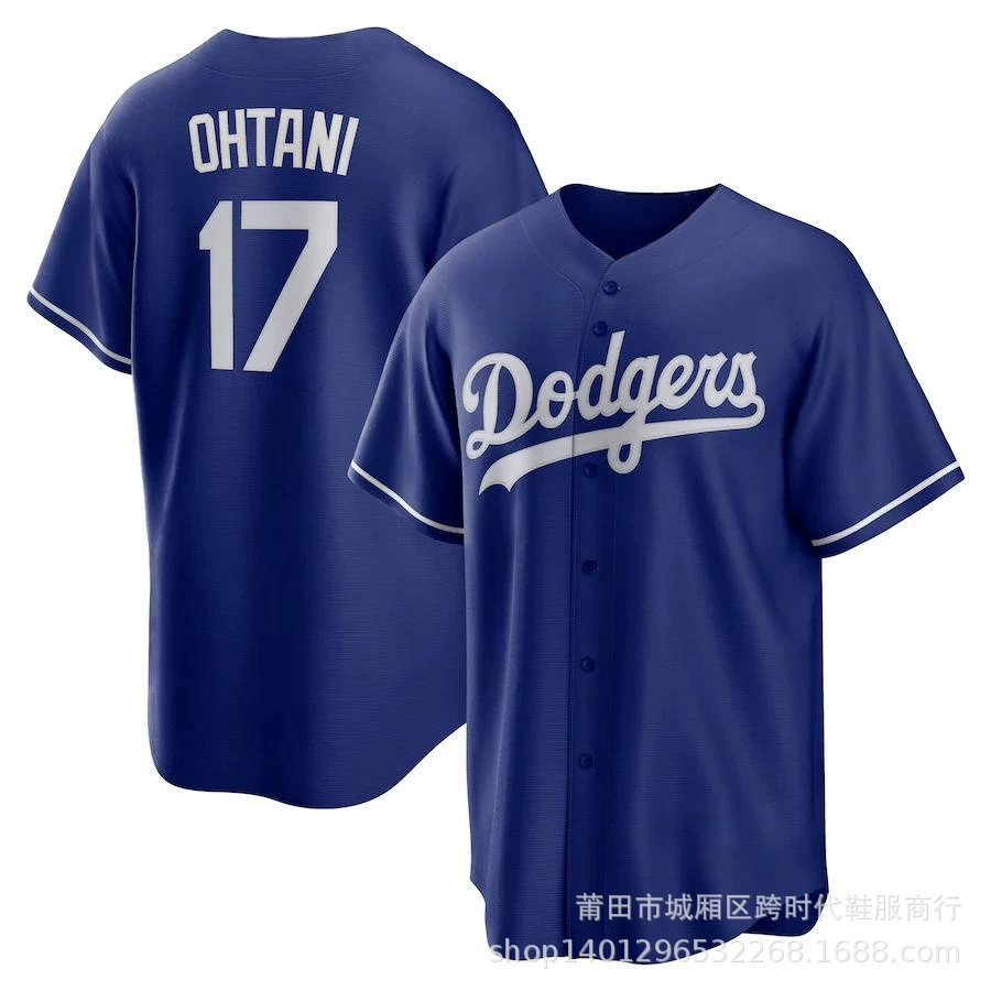 Фабричная бейсбольная джерси MLB Los Angeles Dodgers №17 Шохей Охтани