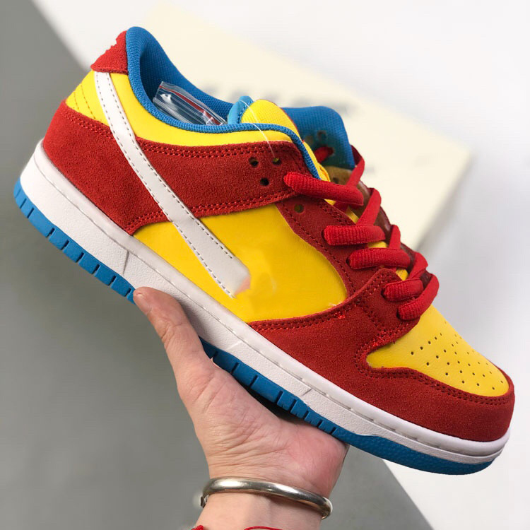 Pure Original Dunk Sb Sneakers Low-Top Retro Street Preppy Style Skateboard Shoes for Couples Versatile Casual Sports Shoes