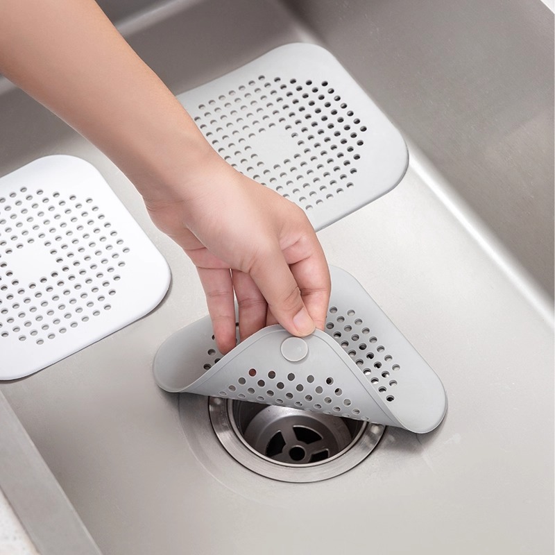 Filtro Anti-Obstrucción de Silicona para Drenaje de Fregadero de Cocina y Baño