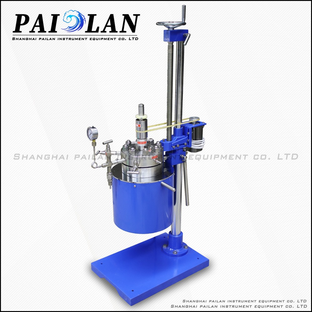 Lifting Stainless steel high pressure Reactor 2L3L5L Magnetic force Coupling stir Hydrogenation Reactor Shanghai surge