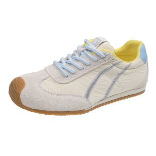 [Chao Bunan] super caliente dulce pequeño lindo ~ pequeña cabeza inclinada dentro de la altura de los zapatos deportivos casuales de entrenamiento de la mujer zapatos Gump