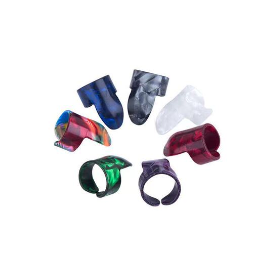 Celluloid Guitar Thumb Pick Guitar Ukulele Thumb Index Finger Pick Musical Instrument Accessories
