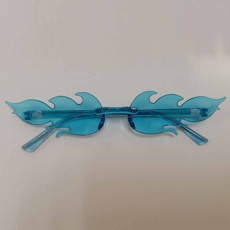 Gafas de sol llama color caramelo para baile y espectáculos