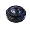 Thickened round black 1 hole base