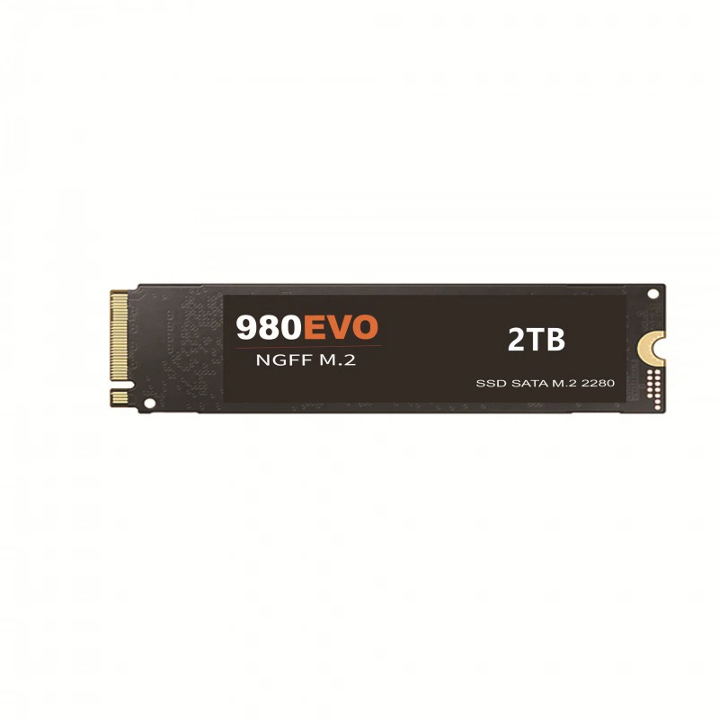 Твердотельный накопитель M.2 SSD 2280 для ноутбука и настольного ПК, универсальный, ёмкость 2 ТБ