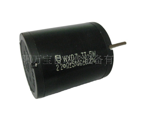供应 精密多圈可调电位器 滑动变阻器 WXD7-33  5W 220Ω欧