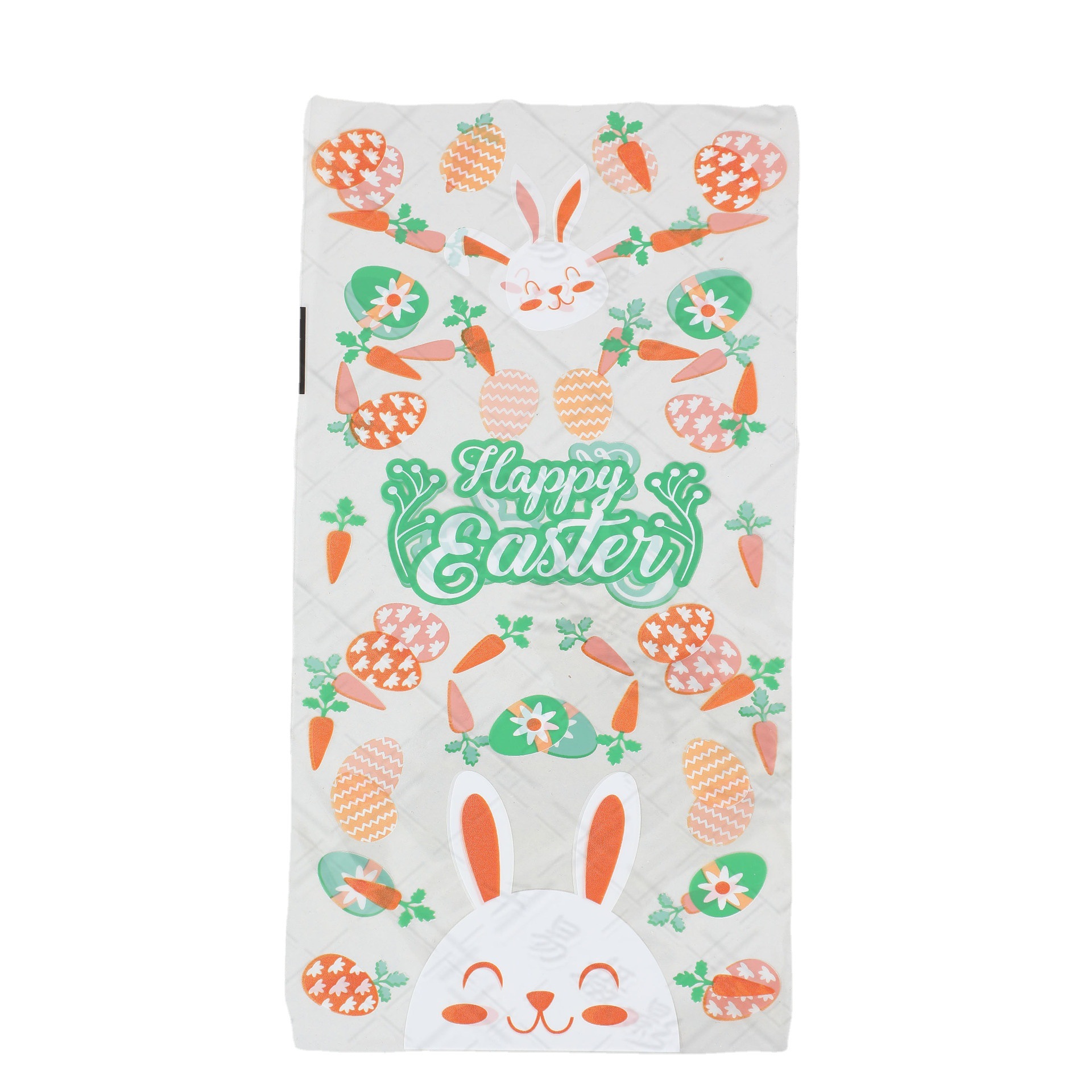 Pascua OPP bolsillo plano Día de San Valentín caramelo regalo bolsa de embalaje Festival universal festivo galleta bolsa de celofán