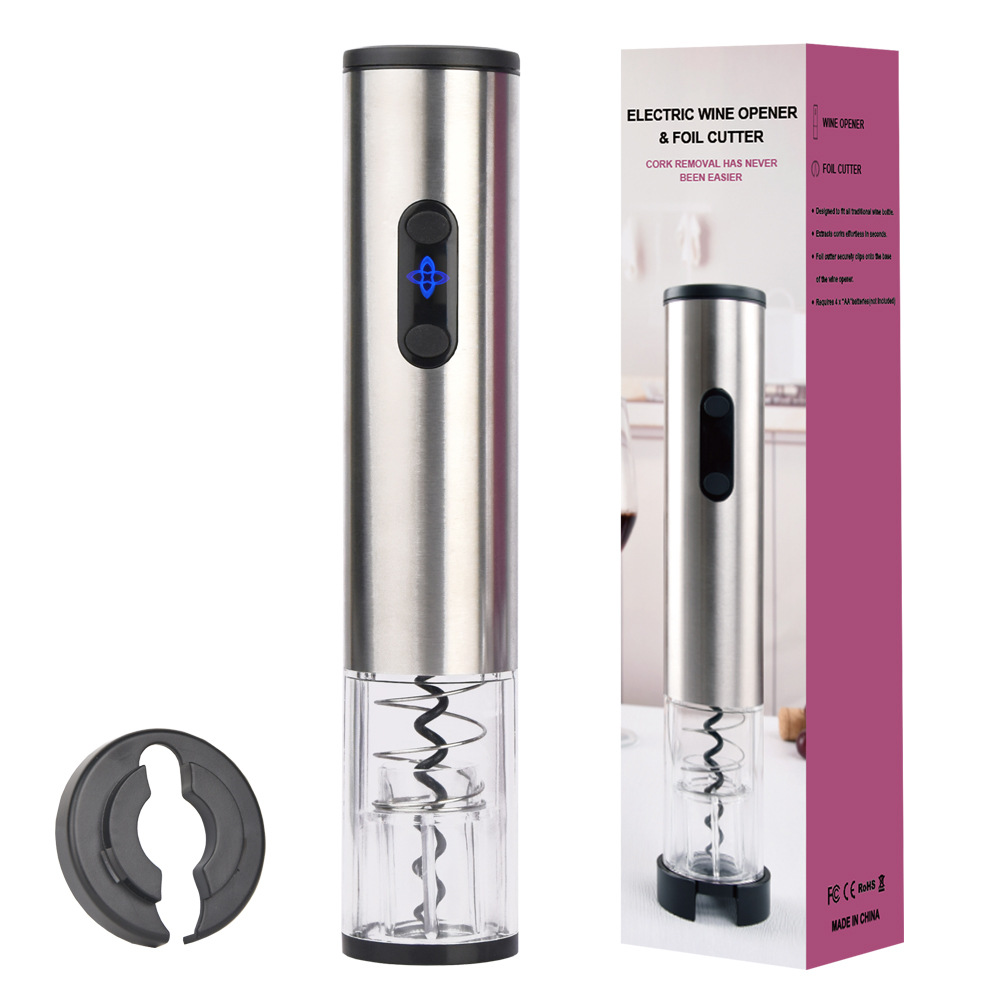 Juego de Sacacorchos Eléctrico para Vino de Plástico Automático y Portátil image 22