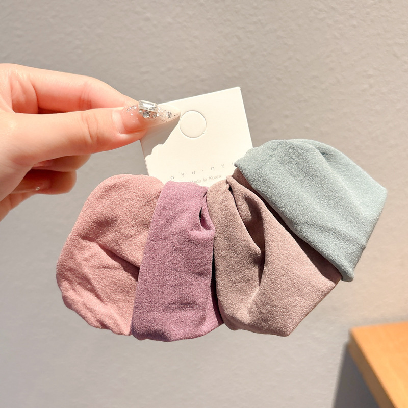 Coletero elástico sencillo de nuevo estilo 2026, banda para el pelo pequeña sin costuras para mujer, suave para el cabello, sujetador de cola de caballo.