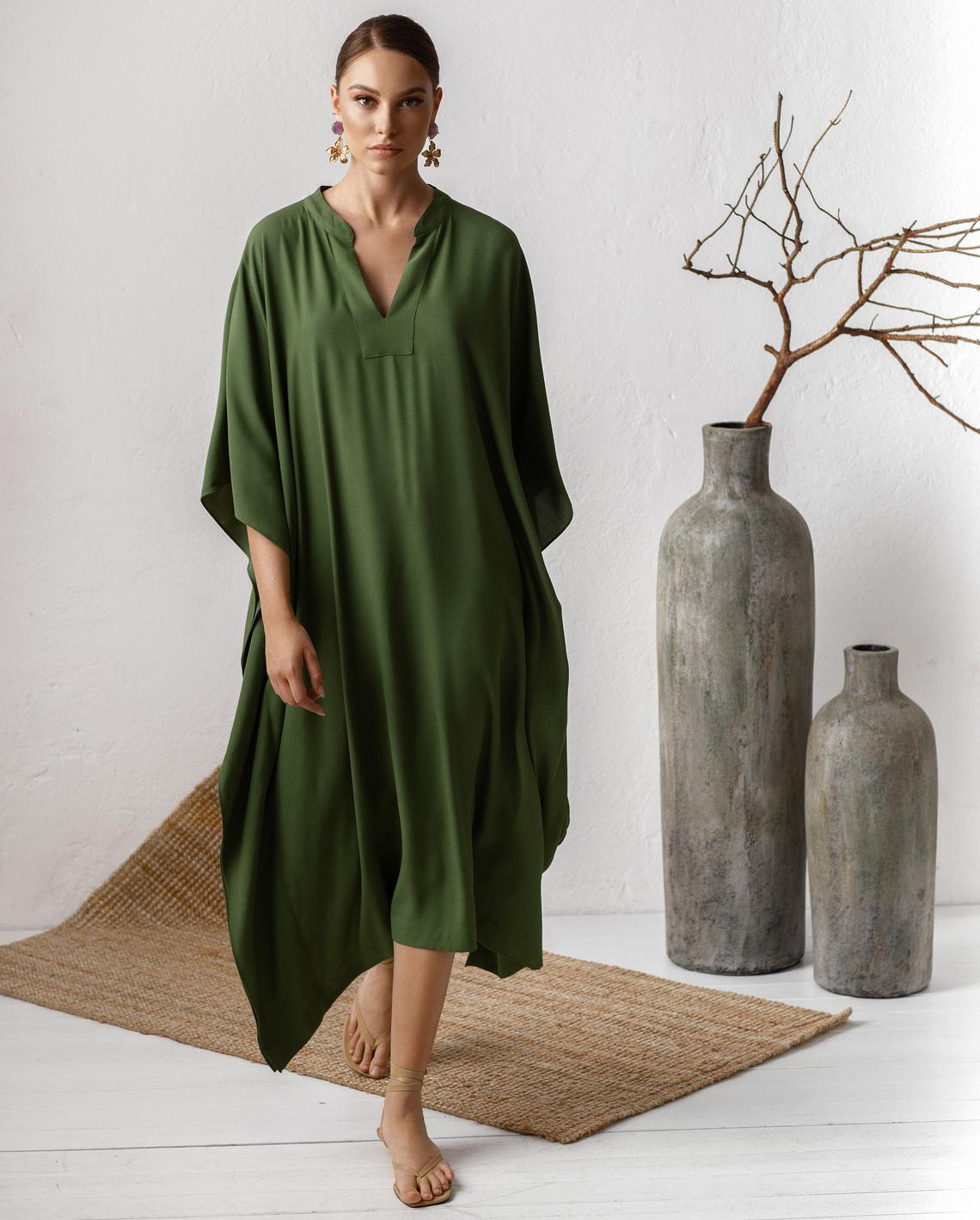 Transfronterizo amazónico algodón sólido playa blusa de cuello vertical vestido de vacaciones bikini camiseta protector solar MB305