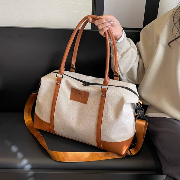 Travel Bag for Women, Large Capacity, Casual, High-End, Trendy, Multi-Functional Storage Bag, Business Trip, Fitness Luggage Bag, Crossbody Bag