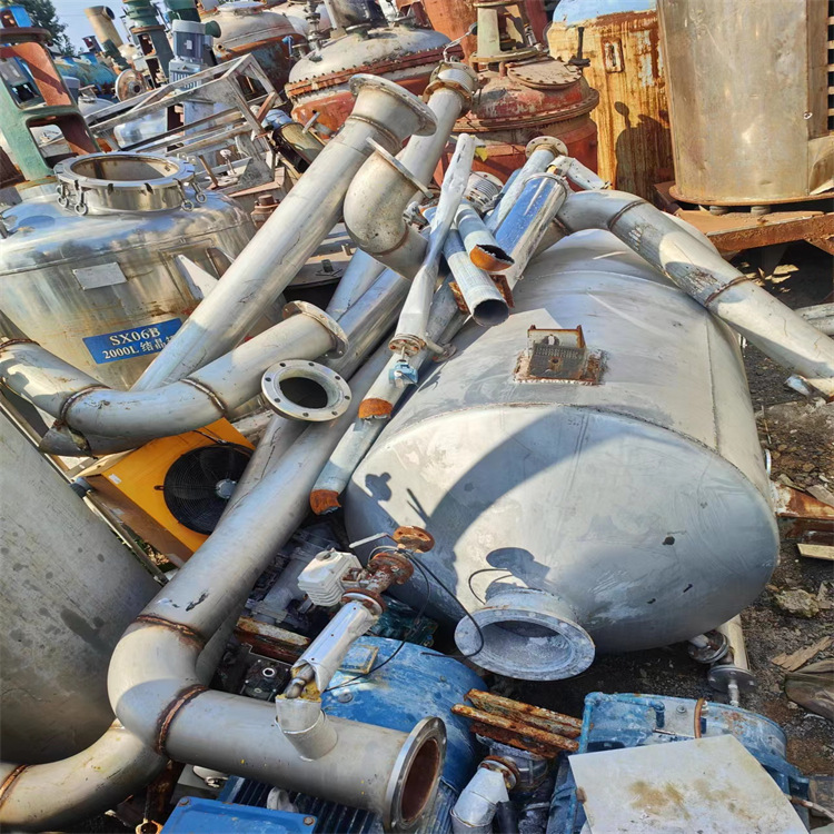 二手钛材MVR蒸发器 化工废水废盐强制循环浓缩结晶 耐酸耐碱 盛源