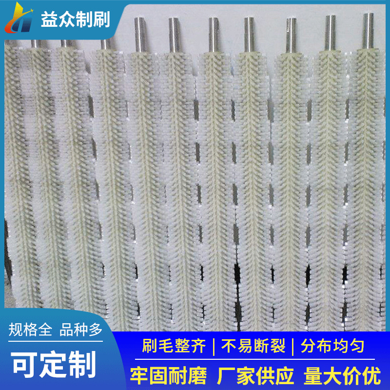 工业毛刷 机械清扫清洗毛刷辊安徽毛刷按需 质量保障