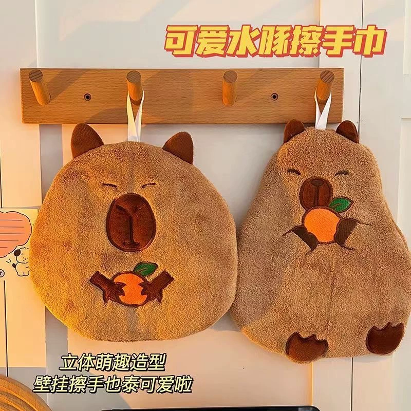 Kabbara серии полотенце для рук детская подвесной кухня ванная супер впитывающая утолщение полотенце двойного назначения