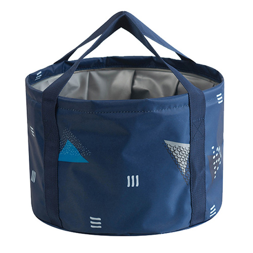 Travel foot bag, foot wash bucket, folding laundry basin, outdoor water bag, water storage storage bag, wash basin, portable large