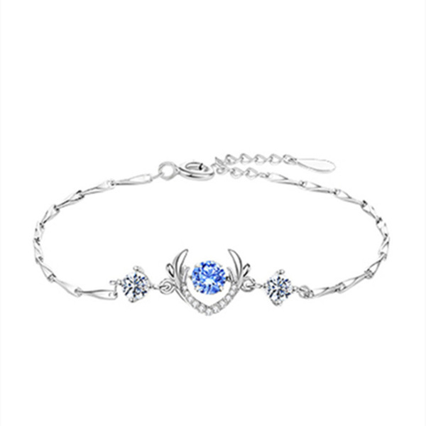 Agile universal bracelet with zircon