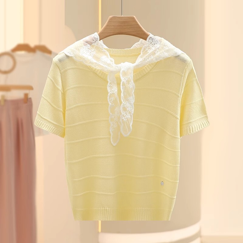 Lace Shawl, Stylish and Youthful Sweater, 2025 Spring New Designer Women's Clothing