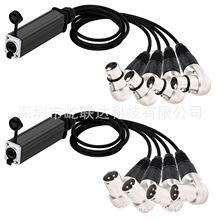 XLR MaleFemale Connector Cable Audio Adapter Signal Extender
