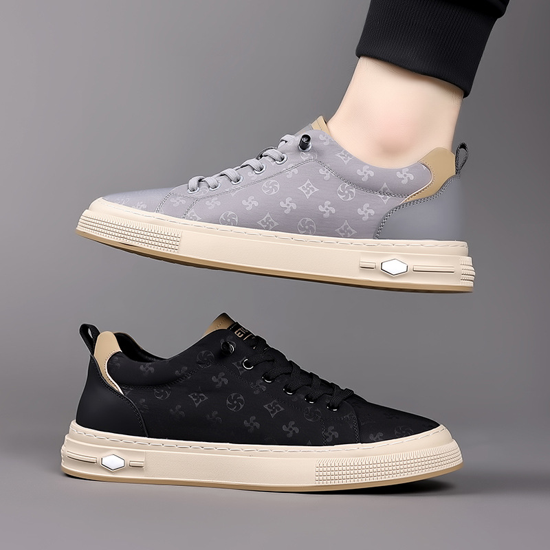 Zapatillas Deportivas para Hombre, Otoño 2026, Antideslizantes, Modernas, Versátiles, Transpirables, con Suela Gruesa, Venta al Por Mayor