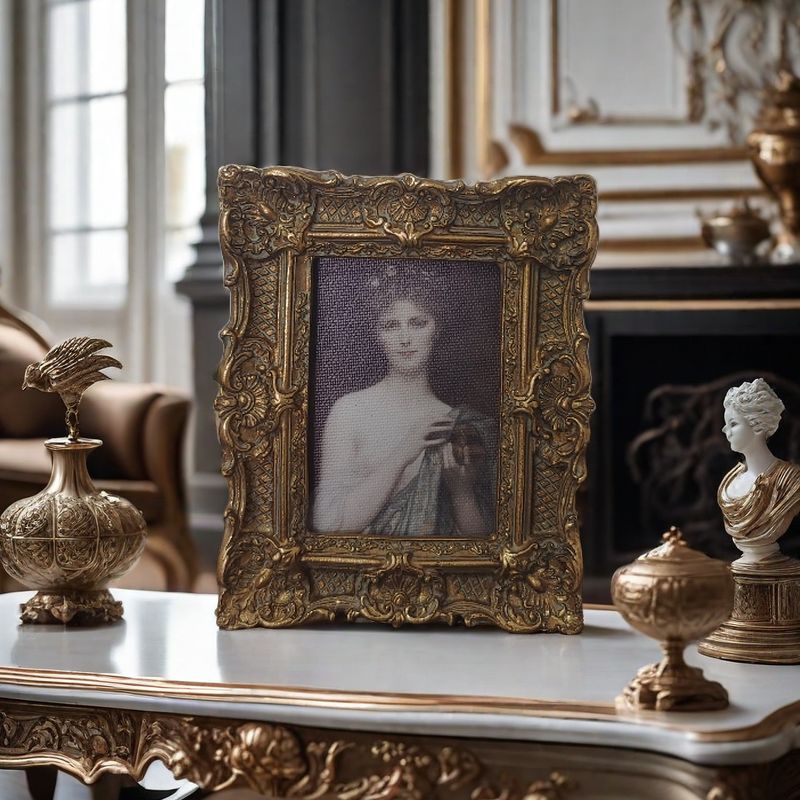 Decorative Frame, Desktop Ornament, French-style Living Room And Bedroom Bedside Arrangement, Special Wall Art For Sofa,_maomaolike.com