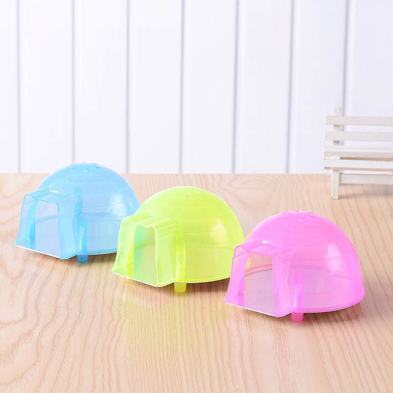 Hamster supplies igloo summer cooling house with hamster nest cooling ice nest small pet cooling house
