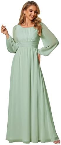 Green, long