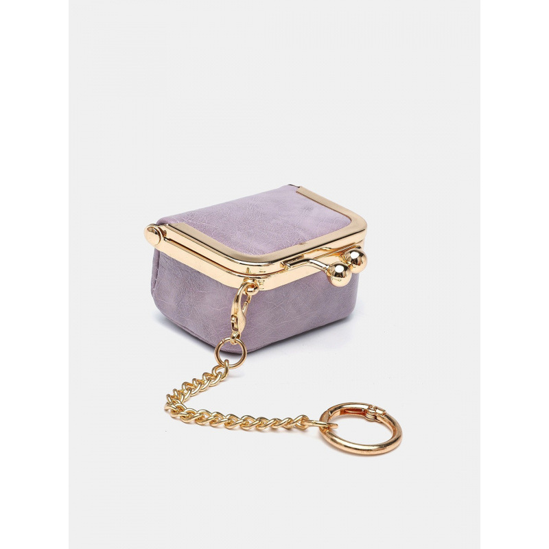 Mini bag for jewelry, keys, coins, and small items; portable earphone bag and earphone storage bag