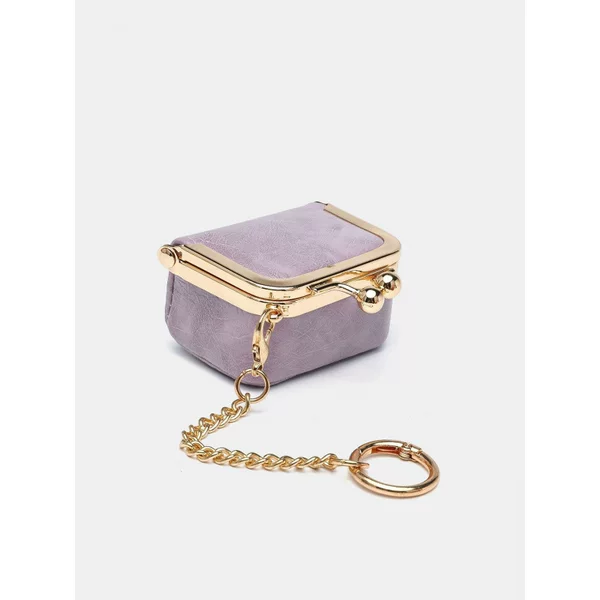 Mini bag for jewelry, keys, coins, and small items; portable earphone bag and earphone storage bag