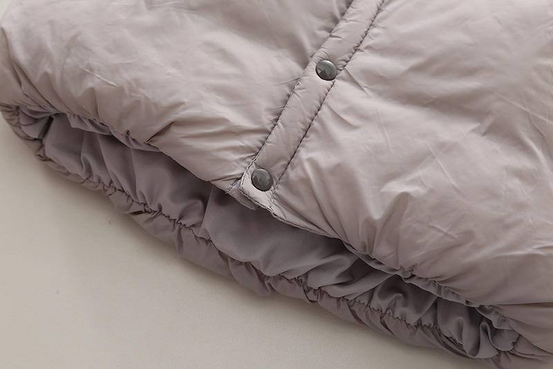 Vêtements pour garçons, style hiver avec manteau en coton épais en peluche, nouvel article 2024, gilet à capuche à blocs de couleurs pour bébé et enfant_voghion.com