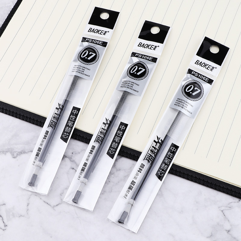 Parker PS106E Refill 0.5mm/0.7mm Bullet Tip Universal Gel Pen Refill Black