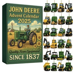 新品24 Days *John Deere Advent Calendar 2025倒计时日历盒