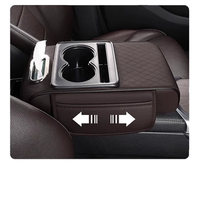 Armrest box: Pad Multifunctional Car Tissue