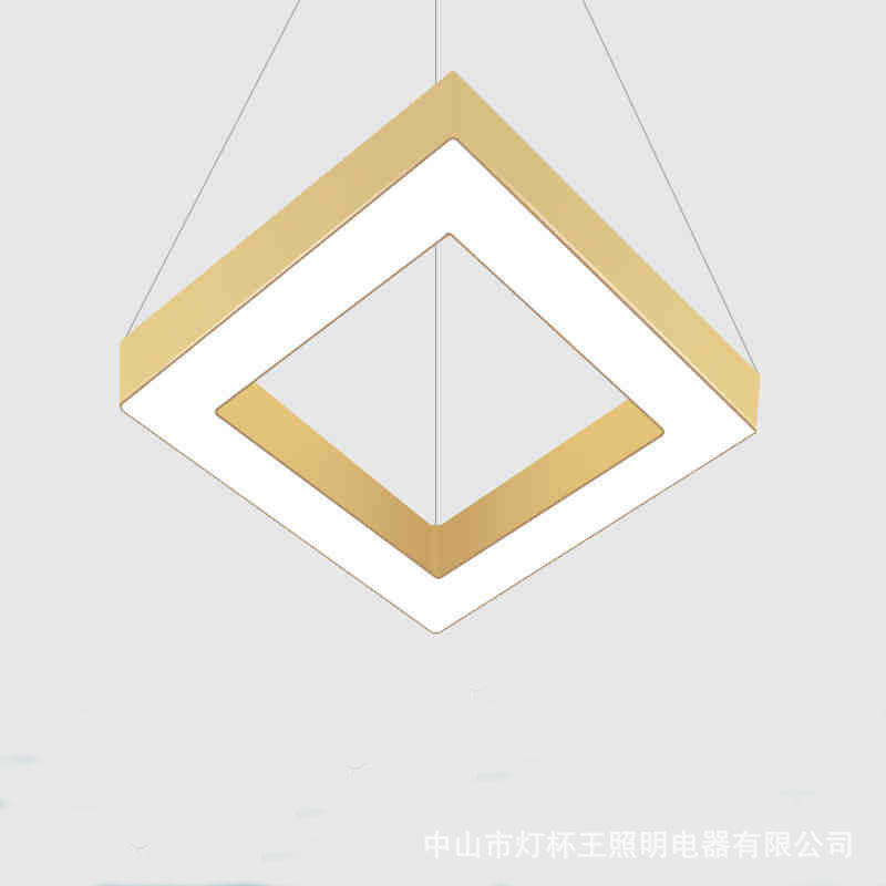 Pastelería de oro lámpara de oficina panadería postres sala de postres tienda oval lobby supermercado luces del centro comercial