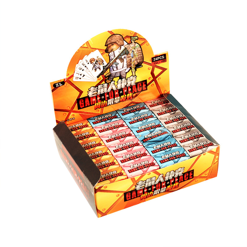 마우스 미니 포커 테이블 게임 카드에 1 위안 24 체스 학생 장난감 가게 뜨거운 장난감 새로운