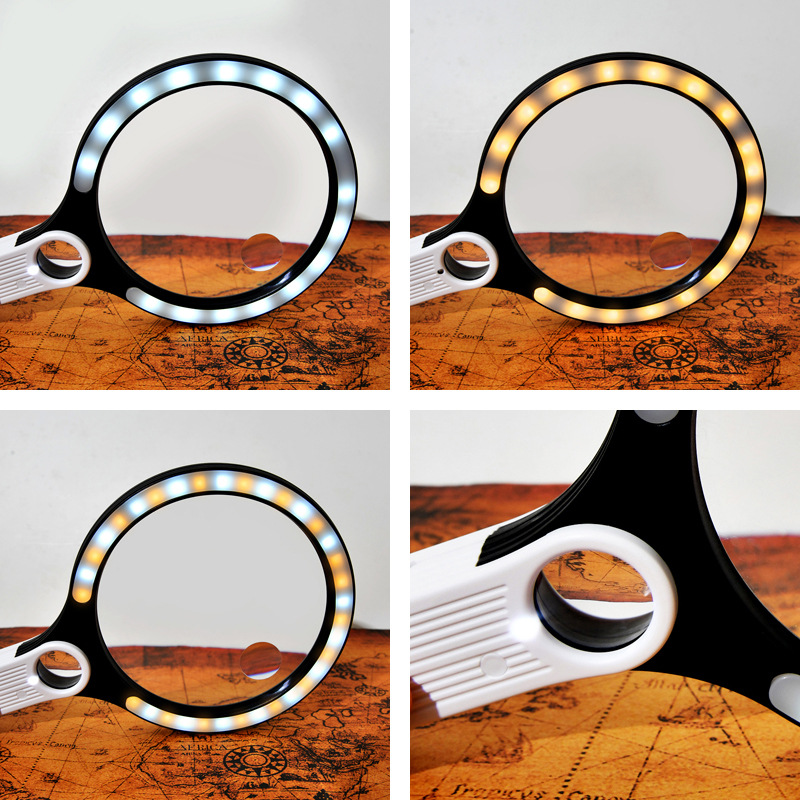 Handheld lens charging